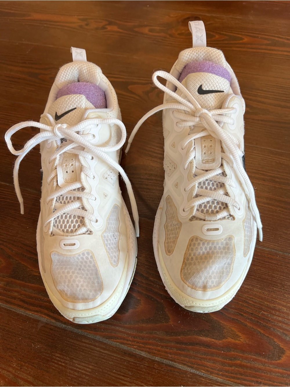 Size 7 Mens 8.5 Women Nike Air Max Genome White Black Athleisure Gorpcore